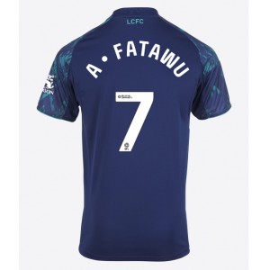 Fotbalové Dres Leicester City Issahaku Fatawu #7 Venkovní Oblečení 2025-26 Krátký Rukáv